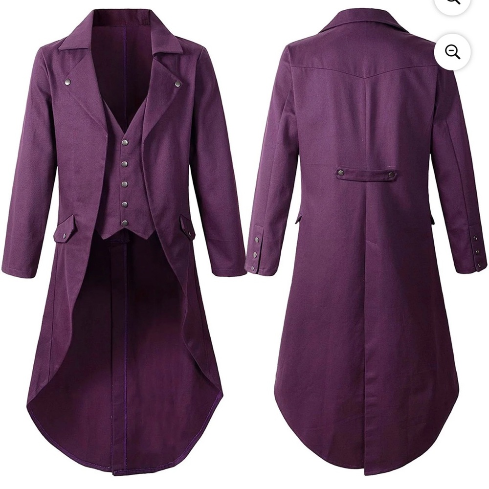 Purple Steam Punk Jacket